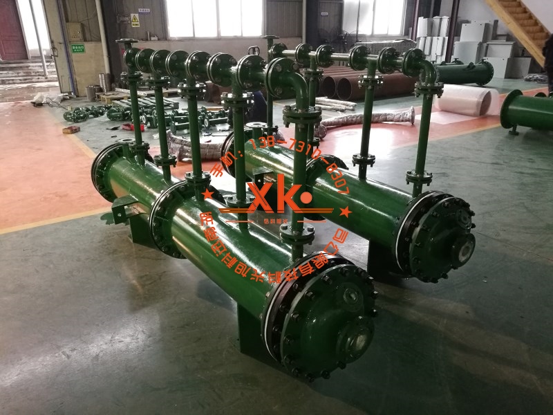 卧式氟塑料换热器循环冷却系统